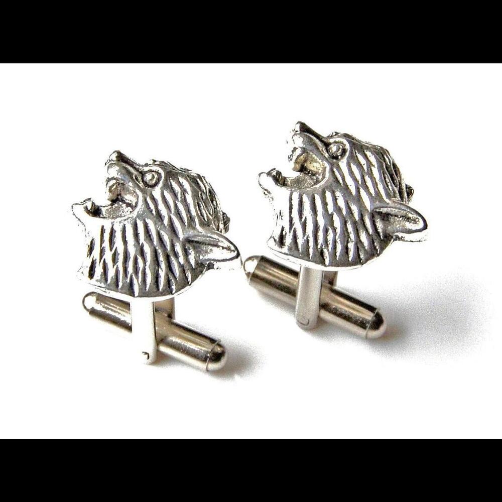 Mountain Lion Cufflinks - Picture 2 of 4